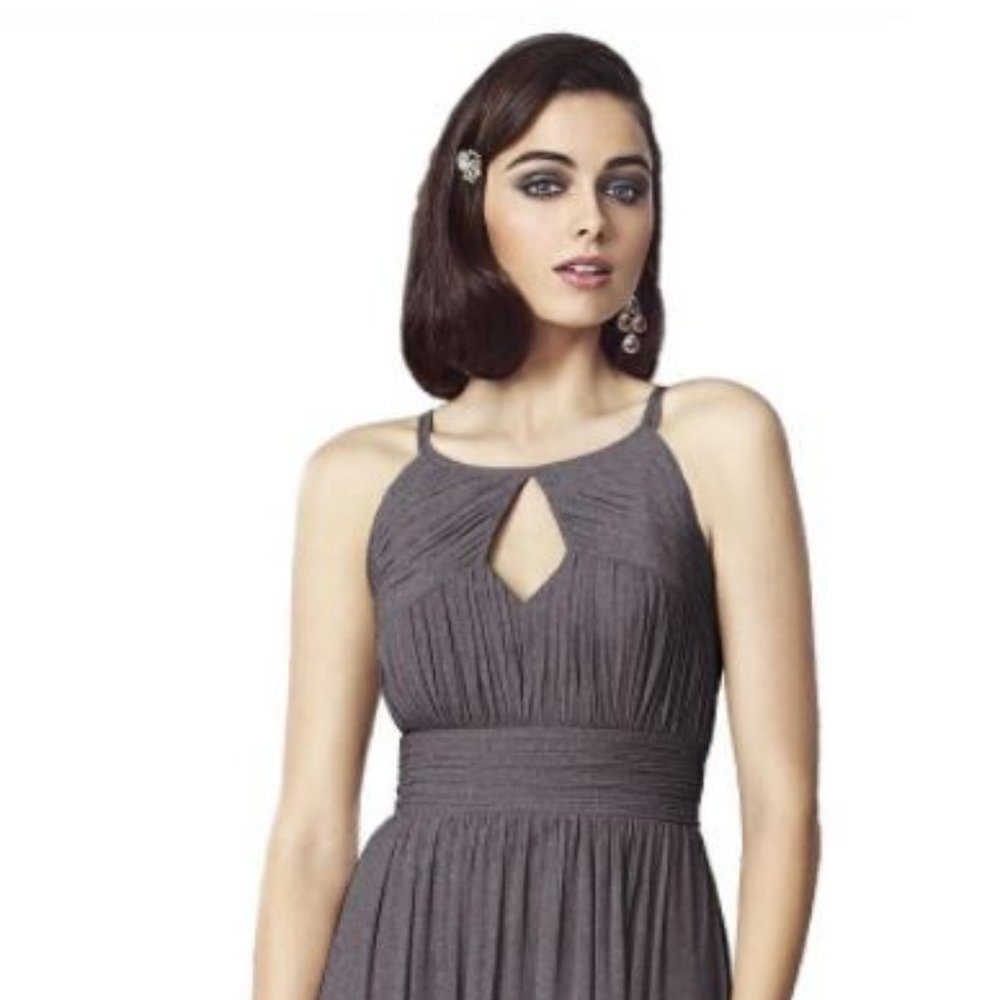 Dessy Shimmer Dress 2906LS -Size 6